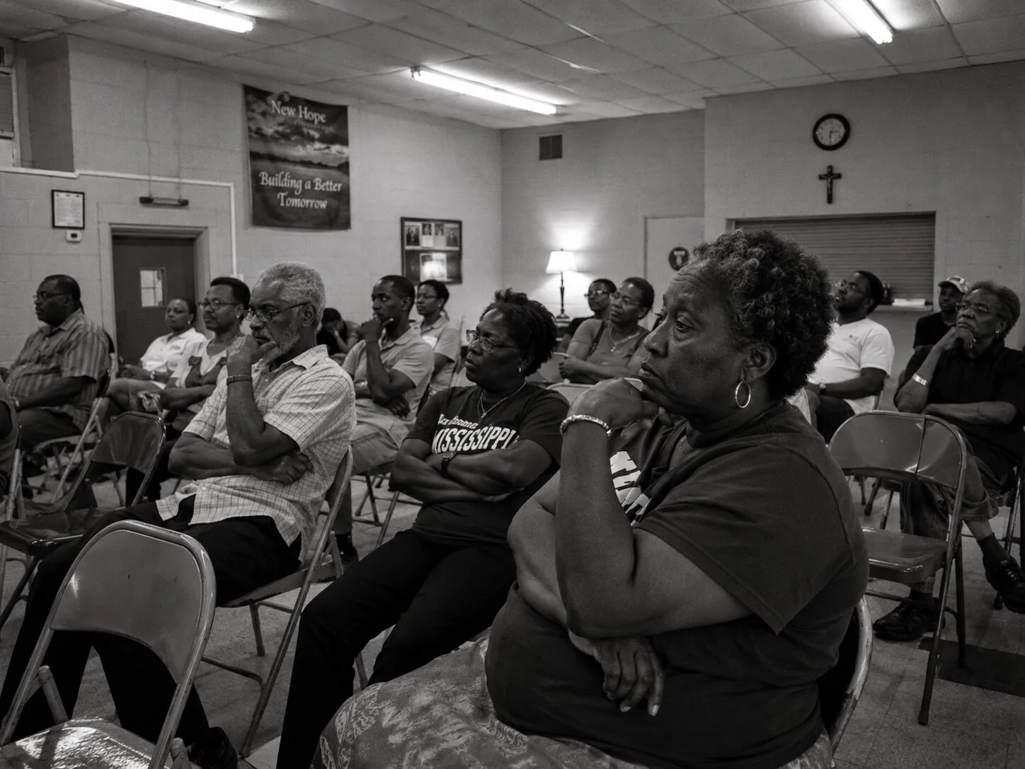 Central Mississippi residents gathered at a community meeting